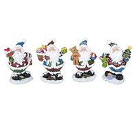 Christmas Gift 79964 - Babbo Natale decorativo, 15 cm, modelli casuali