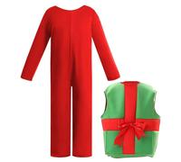 Christmas Gift Box Costumes Fun Cute Christmas Cosplay Props for Kids Boys Girls