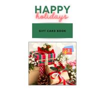 Christmas Gift Card Book Booklet Holder: Surprise Your Loved One with What They Really Want