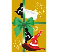 Christmas Gift From Santa to: Magical Witchy Notebook with Cats Cover | for Witches, Wiccans & Spiritual People