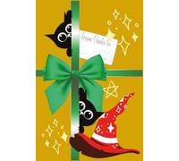 Christmas Gift From Santa to: Magical Witchy Notebook with Cats Cover | for Witches, Wiccans & Spiritual People