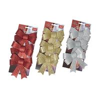 Christmas Gifts 15078 - Set di 3 Fiocchi da Regalo, Multicolore