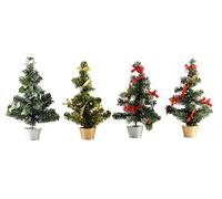 Christmas Gifts 49182 - Albero di Natale decorato con 4 assortimenti, 36 cm
