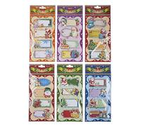 Christmas Gifts 52329 - Adesivo regalo multicolore, 12 x 27 cm