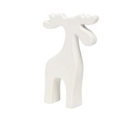 Christmas Gifts 88158 - Renna Natalizia, Colore: Bianco