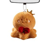 Christmas Gingerbread Plush Toy 13cm Soft Stuffed Ornament For Gift