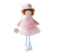 Christmas Girl Plash Ciondolo - Bambola peluche sull'albero di Natale | Specante ciondolo di bambola di angelo | Bambole di angeli imbottite | Penndant ragazza carina per il soffitto della porta d'ing