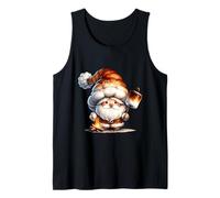 Christmas GNOME for Camper Campfire with Marshmallow Smores Canotta