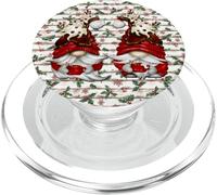 Christmas Gnome For Winter Girls Hot Cocoa Cups Cute Pattern PopSockets PopGrip per MagSafe