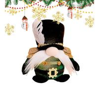 Christmas gnome plush figure - fabric LED illuminated | decorative Christmas gnome 16.5 cm, party accessory for winter celebrations, Thanksgiving, birthdays | atmospheric decoration for homes