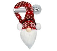 Christmas Gnomes Decorations - Faceless Dwarf Scandinavian Tomte Plush Door Decor | Soft Colorful Door Handle Hangable Ornaments, Swedish Nisse Gnome Plush for Family Gathering