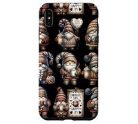 Christmas Gnomes Hot Cocoa Mugs For Fall And Thanksgiving Custodia per iPhone XS Max