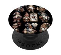 Christmas Gnomes Hot Cocoa Mugs For Fall And Thanksgiving PopSockets PopGrip Adesivo