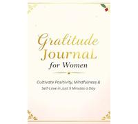 Christmas Gratitude Journal for Women 2025 - Guided Holiday Reflection Journal for Happiness, Mindfulness, and Self Care - Daily Prompts, Affirmations, and Festive Reflections