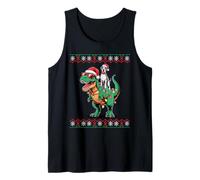 Christmas Great Dane T-Rex Dinosaur Tyrannosaurus Rex Canotta