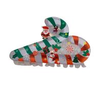 Christmas Hair Claws | Pinzette per capelli natalizi in acrilico per donna | per forcine belle e moderne per spiagge feste matrimoni | per spose signore e