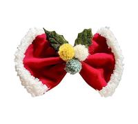 Christmas Hair Clips - Christmas Hair Bow Clips | Colorful Red Hair Bows Clips | Cute Christmas Hair Accessories For Christmas Parties | Theme Parties, & Birthday Parties