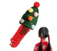 Christmas Hair Scrunchies, Holiday Hair Accessories, Christmas Hair Clips, Spiral Coil Hair Bands, Christmas Elastic Hair Bands, No Damage Hair Ties, Soft Hair Ties for Thin Hair Hair