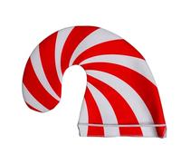 Christmas Hats | Funny Candy Cane Headwear,Stripped Face Cover Design Candy Cane Hat - For Christm Thought-out Size That Fits Most Adults, Allowing Weareas Holiday Winter Party Accessory Costume