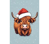 Christmas Highland Cow Journal