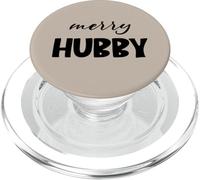Christmas Holiday Husband, Family Matching, Xmas Merry Hubby PopSockets PopGrip per MagSafe