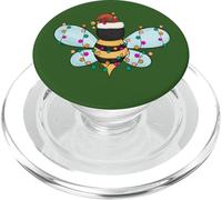 Christmas Honey Bee String Lights For Beekeeper & Bee Lover PopSockets PopGrip per MagSafe