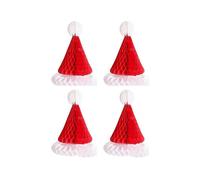 Christmas Honeycomb Decorations Assorted Honeycomb Decoration Hanging Hat Snowflake