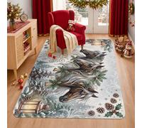 Christmas Horse Winter Holiday Quote Horses Area Tappeto 7,6 x 1,5 m