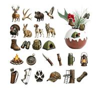Christmas Hunting Countdown Calendar | 2D Acrylic Hunting Themed Ornament