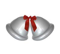 Christmas Inflatable Ball Decorations, 1 Pair Holiday Festive Seasonal Decor For Living, Outdoor Christmas PVC Inflatable Decorated Ball, Room Porch Outside Yard Lawn Garden
