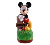 Christmas Inspirations - 40 cm Topolino segno di benvenuto Disney© licenza ufficiale statua ornamento 3D - Indoor Outdoor impermeabile Polyresin freestanding display, decorazione dipinta a mano
