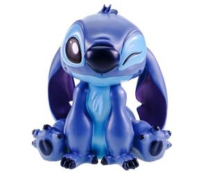 Christmas Inspirations - Statua ornamentale 3D Winking Stitch Disney©, con licenza ufficiale, per interni ed esterni, impermeabile, in poliresina, autoportante, decorazione da collezione dipinta a