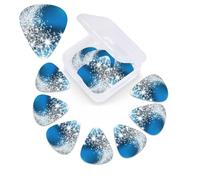 Christmas is coming - Plettro per chitarra, confezione da 12 pezzi, con custodia per plettro, 0,46 mm, 0,96 mm, 0,71 mm, accessori per chitarra per basso, chitarre acustiche elettriche e ukulele