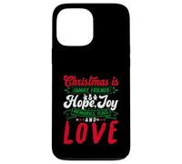 Christmas Is Family, Friends Love Memories Funny Xmas Custodia per iPhone 13 Pro Max