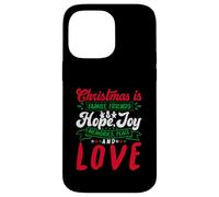 Christmas Is Family, Friends Love Memories Funny Xmas Custodia per iPhone 14 Pro Max