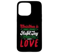 Christmas Is Family, Friends Love Memories Funny Xmas Custodia per iPhone 15 Pro Max