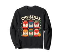 Christmas Is My Jam Holiday Spirit Joy Love Felpa