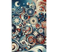 Christmas Journal: A Space for Thoughts and Reflections: Lined Notebook, 120 Pages, 6x9, Soft Cover, Matte Finish