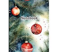Christmas Joy Notebook: Lined 8.5x11 Journal, 120 Pages, Soft Cover: Festive Holiday Patterns for Writing, Memories, and Seasonal Inspiration