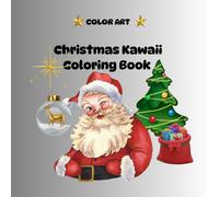 Christmas Kawaii Coloring Book
