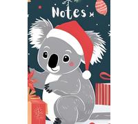 Christmas Koala Lined Notebook White Horse Design - The Jolly Animals Collection - Koala Lovers Christmas Lovers - Notebook, journal, diaries -Gift Men Women Children - 6x9 inches, 120 pages