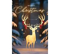 Christmas Lined Notebook: Festive Journal for Holiday Notes, Gift Lists & Christmas Memories: A Cozy 6x9 Inch Lined Notebook with 120 Pages