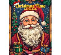 Christmas Magic Coloring Book: 50 Beautiful Holiday Illustrations with Santa, Snowmen, Festive Decorations, and More!