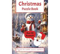 Christmas Map Word Search Puzzle Book: Word Searches with Easy to Read Print about Christmas, Stocking, Holidays and More | 6x9 inches, 110 Pages | ... Gift for Vacations, Holidays and Free Time