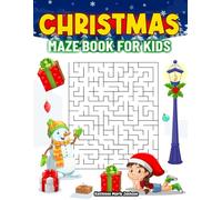 Christmas Maze Book for Kids