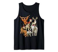 Christmas Men Women Kids Wildlife Zoo Day Beautiful Animals Canotta