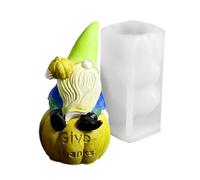 Christmas Molds, Home Seasonal Decor For Holidays, 3D Gnome Silicone Mold, Cute 3D Dwarf Mould For Holiday Table Centerpiece Fall Winter Thanksgiving Birthday