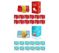 Christmas Money Exploding Box - 12-piece Holiday Diy Reusable Creative