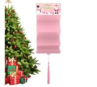 Christmas Money Holder - Holiday Paper Envelope With Santa Claus Design, 10 Slot Cash Organizer Card, Festive Seasonal Currency Gift Presentation, Decorative Storage Accessory Adults Children Family F