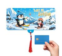Christmas Money Holders, Greetings Card Envelopes, Christmas Cash Envelopes, 10 Slots Storage Box For Neighbor Children Adults Friends Teachers Students Father Grandparents